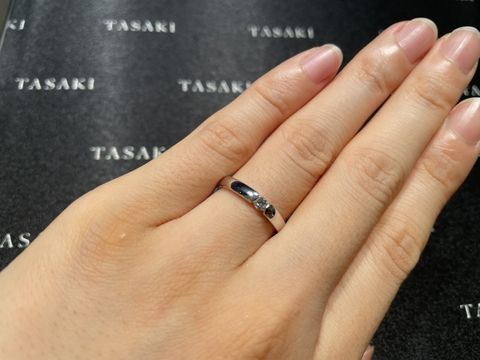 【TASAKI(タサキ)の口コミ】 シンプルな一粒ダイヤで探しており、複数ブランドで見た中で一番ダイヤが…