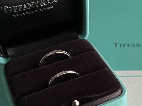 【ティファニー(Tiffany & Co.)の口コミ】 憧れだったティファニーさんへ、婚約指輪と併せて結婚指輪を探しに行きま…