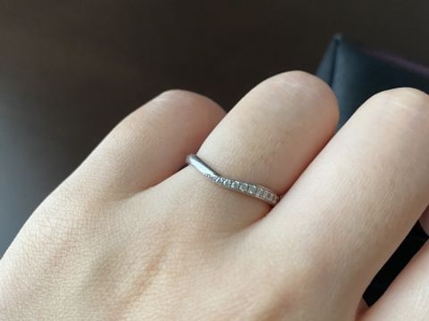 【エクセルコダイヤモンド(EXELCO DIAMOND)の口コミ】 他のブランドもたくさん試着しましたがしっくりくるものが見つからなかっ…