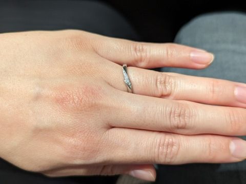 【アイプリモ(I-PRIMO)の口コミ】 指輪のデザインがどのお店も似ていて、決め手に欠けていたが、手のかたち…