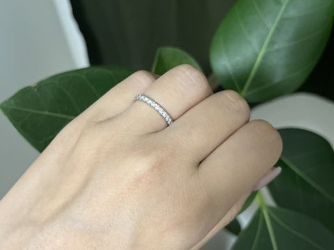【STAR JEWELRY(スタージュエリー)の口コミ】 ハーフエタニティが欲しくて探していました。私が重視する点は3つ。アフタ…