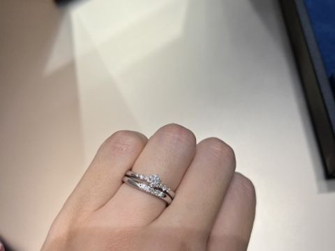 【4℃ BRIDAL(ヨンドシーブライダル)の口コミ】 なによりも接客の良さがピカイチだったことと、アフターサービスが素晴ら…