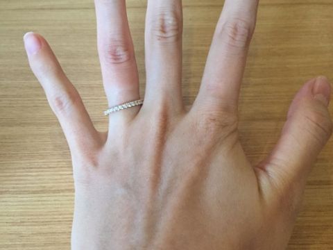 【ENUOVE(イノーヴェ)の口コミ】 銀座で何店舗も巡り試着したけれどピンとくるものがなかったなか出会えま…