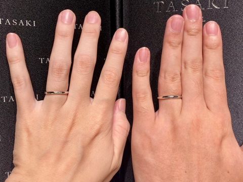 【TASAKI(タサキ)の口コミ】 シンプルなデザインであることから、素材の良さ（プラチナの煌めきやダイ…