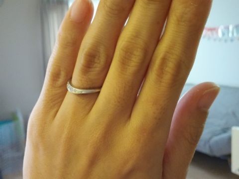 【アイプリモ(I-PRIMO)の口コミ】 結婚指輪は普段の生活でも付ける予定だったし、でも平凡なのは嫌だったし…