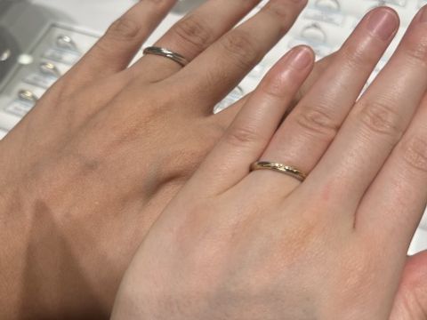 【銀座ダイヤモンドシライシの口コミ】 ダイヤモンドがキラキラと輝き、見るたびにうっとりとしてしまうエレガン…