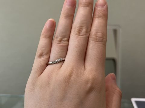 【アイプリモ(I-PRIMO)の口コミ】 デザインがコンビネーションなので、プラチナとゴールドの良いとこどりが…