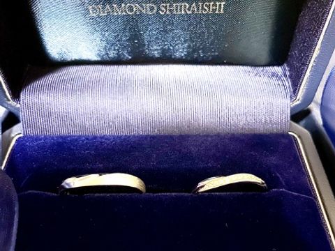 【銀座ダイヤモンドシライシの口コミ】 シンプルなデザインで、着け心地のいいものを探していたので、ダイヤモン…