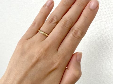 【カルティエ(Cartier)の口コミ】 デザインがある物で検討していましたが、色々と試してみて一番シンプルな…