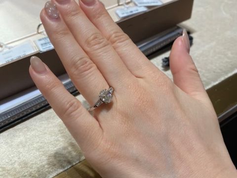 【ブルガリ(BVLGARI)の口コミ】 正直最初はブルガリさんは本命ではなく、他の指輪も見てみよう！という気…