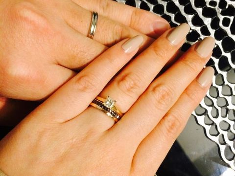 【ブシュロン(BOUCHERON)の口コミ】 私はキャトルが大本命でしたが主人はゴドロンが好みだと、どちらにするか…