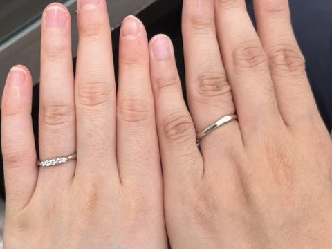 【アイプリモ(I-PRIMO)の口コミ】 大粒のダイヤが連続でついている、ゴージャスでエレガントなデザインです…