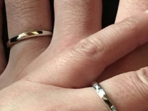 【銀座ダイヤモンドシライシの口コミ】 シンプルなストレートながら角が丸くて指あたりがよいところがきにいりま…