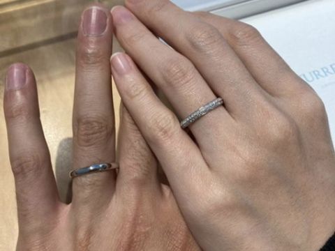 【【閉業】フラー・ジャコー(FURRER-JACOT)の口コミ】 指輪の素材が鍛造であるいうことが一番なポイントかと思います。デザイン…