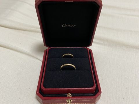 【カルティエ(Cartier)の口コミ】 かねてより結婚指輪はCartier一択だったので、他のブランドやショップをほ…