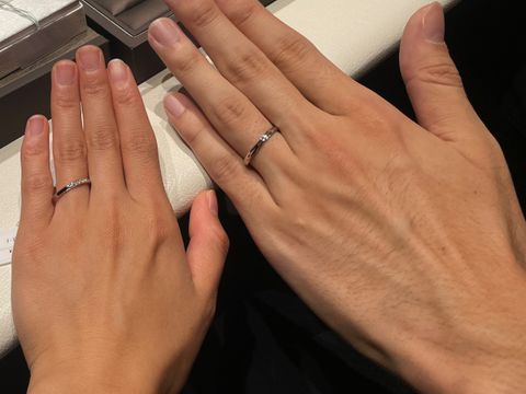 【アイプリモ(I-PRIMO)の口コミ】 指輪のデザインも豊富で、好きな加工ができ、2人だけの指輪を作ることがで…