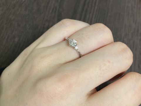 【garden(ガーデン)の口コミ】 ダイヤは他で用意していたので持ち込みOKで土台だけ好きなデザインを選べ…