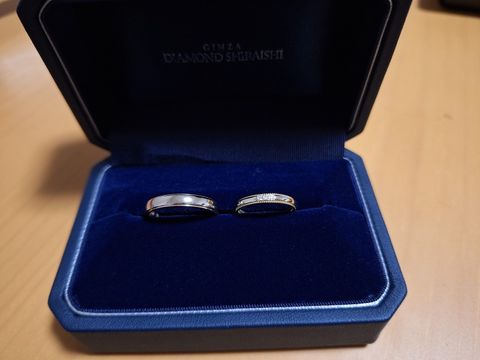 【銀座ダイヤモンドシライシの口コミ】 ツートンで探しているなかで、こちらの指輪を見つけました。ダイヤモンド…
