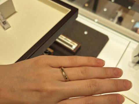 【CHRISTIAN BAUER(クリスチャンバウアー)の口コミ】 ゴールドとプラチナのツートンで、他の人と被りづらいと思います。周りで…