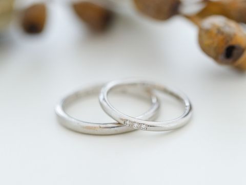 【BIJOUPIKO(ビジュピコ)の口コミ】 とにかくシンプルなものがいいと思っていました！リングはストレート一択…