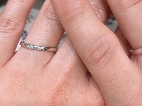 【アイプリモ(I-PRIMO)の口コミ】 指の診断をしてから自分たちの指に合う形やデザインを教えてくれました。…