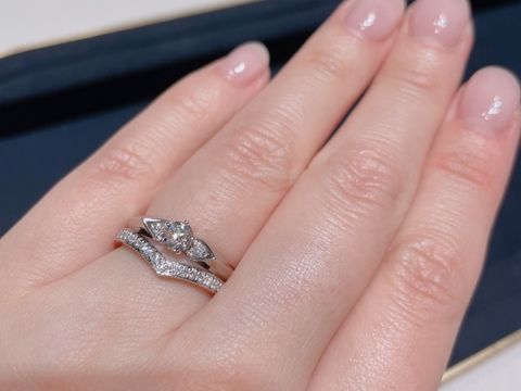 【ショーメ(CHAUMET)の口コミ】 新作のセレナードとVラインのジョゼフィーヌはとてもピッタリ合います♡リ…