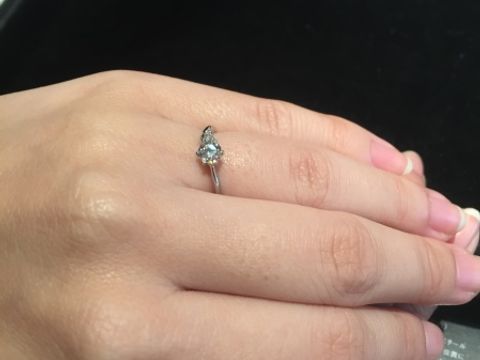 【JEWELRY  KAMATA(ジュエリーかまた)の口コミ】 細かいところにも気を配ってもらい、つける花嫁のイメージに合うデザイン…