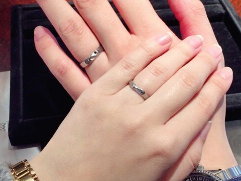 【JEWELRY  KAMATA(ジュエリーかまた)の口コミ】 婚約指輪をジュエリーかまたさんで買ってもらったので、結婚指輪もこちら…