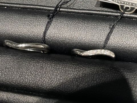 【エクセルコダイヤモンド(EXELCO DIAMOND)の口コミ】 ダイヤが大きめで、ななめに入っているところです。ダイヤの存在感があり…