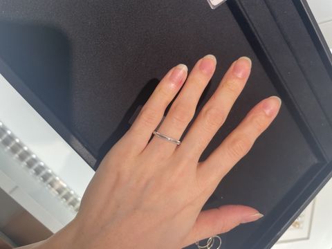 【ティファニー(Tiffany & Co.)の口コミ】 デザインはシンプルなものが多く、ミルグレインの指輪はとても素敵でした…