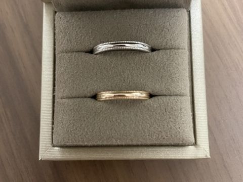 【和光ブライダルブティックギンザの口コミ】 結婚指輪の購入の際にご相談に乗っていただいた方に、今度は2人でご相談し…