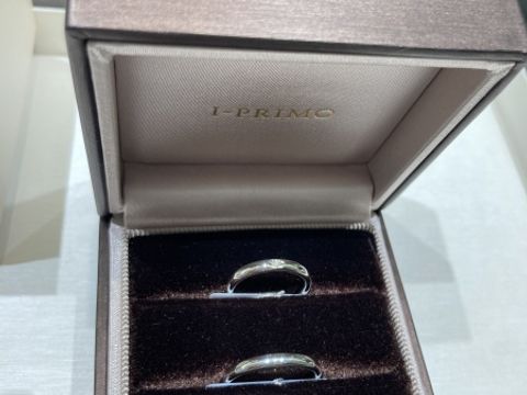 【アイプリモ(I-PRIMO)の口コミ】 シンプルな結婚指輪を探して伺いました。シンプルと一口に言っても色々な…