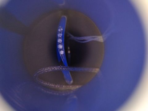 【アイプリモ(I-PRIMO)の口コミ】 リングに着くダイヤモンドは、中央にあるデザインが多いですが、変わった…