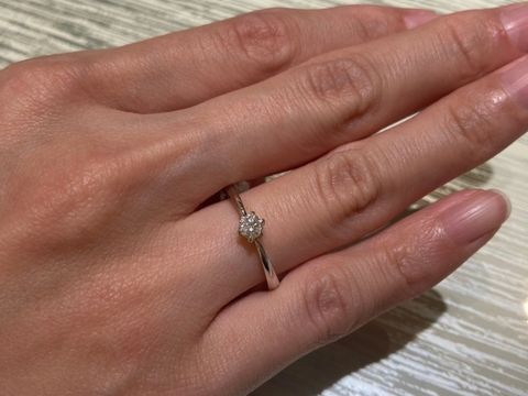 【TRECENTI(トレセンテ)の口コミ】 指輪の作りが内甲丸で着け心地がよく、取り外しがしやすかったです。また…