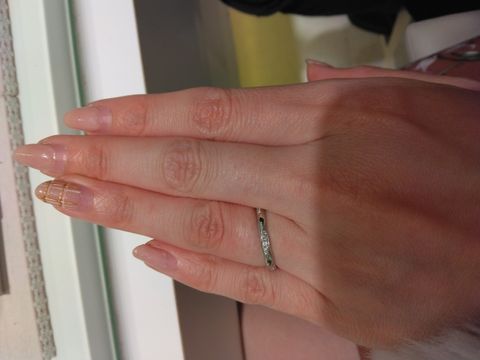 【ヴェラモーレ ディ ヌークレオの口コミ】 ファンタジアのデザインは日常生活にも馴染みつつ、キラッと輝くダイヤも…