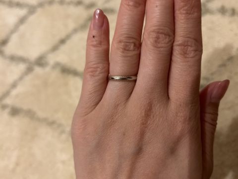 【MIKIMOTO(ミキモト)の口コミ】 シンプルですが、ミルグレインのデザインが一ひねりあって素敵です。ミル…
