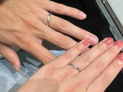 【アイプリモ(I-PRIMO)の口コミ】 指輪のデザインがたくさんあることはもちろんのこと、ペアの物はそれぞれ…