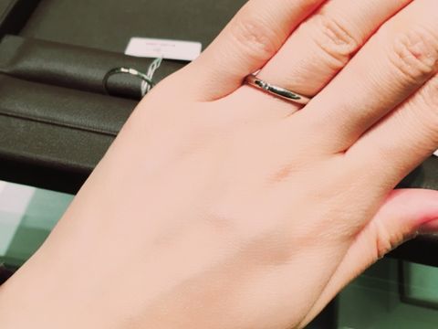 【アイプリモ(I-PRIMO)の口コミ】 シンプルなデザインのものを探しているとお伝えして、出してもらったリン…