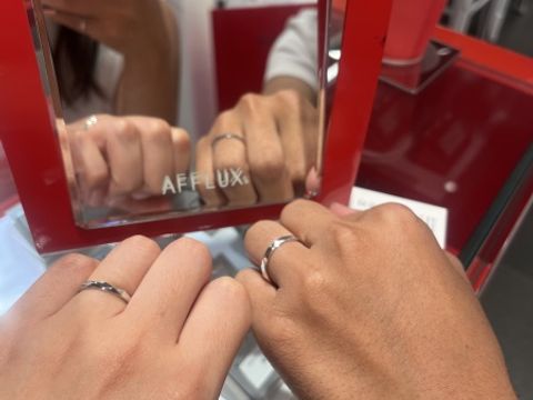 【AFFLUX(アフラックス)の口コミ】 この指輪ほんとに可愛すぎて、買うかめっちゃ悩みました。人と被りたくな…