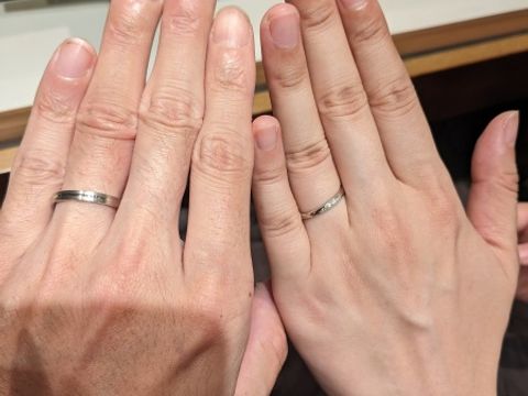 【銀座ダイヤモンドシライシの口コミ】 思っていた以上に沢山の指輪の種類があり、どれがいいのか全く決められま…