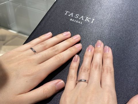 【TASAKI(タサキ)の口コミ】 シンプルで着け心地の良い指輪を探していましたが、ぴったりのものが見つ…