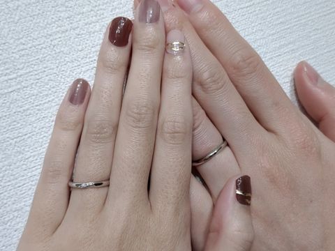 【ケイウノ ブライダル(K.UNO BRIDAL)の口コミ】 派手すぎずシンプルすぎないところが良いです。特に仕事にもつけていくの…