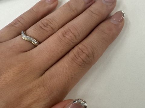 【ケイウノ ブライダル(K.UNO BRIDAL)の口コミ】 三色色にしたい思いが強くありました。
結婚指輪なので、2人だけの世界で…