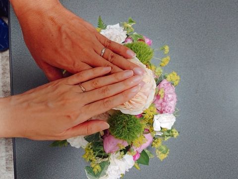 【STAR JEWELRY(スタージュエリー)の口コミ】 複数のダイヤモンドが並んでいるのが高級感があって気にいっています。旦…