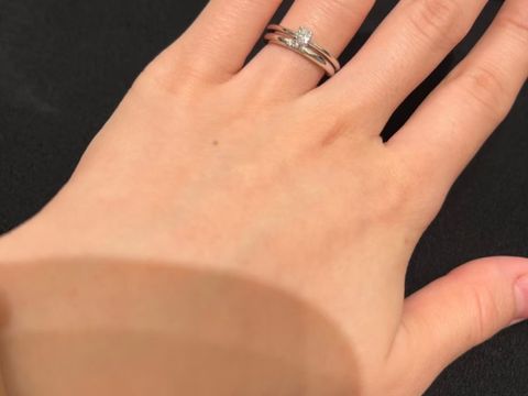 【ティファニー(Tiffany & Co.)の口コミ】 Tiffanyのブランドに憧れてまず最初に予約して、ドキドキしながから2人で…