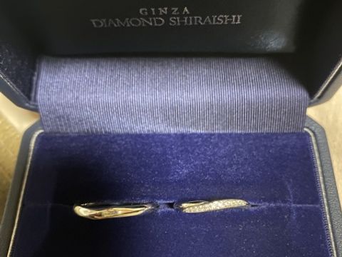 【銀座ダイヤモンドシライシの口コミ】 ダイアモンドの輝きが他のお店と違う感じがしました。
つけ心地がよく毎日…