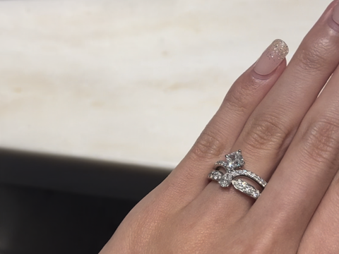 【ショーメ(CHAUMET)の口コミ】 こんなにもプリンセス感ある指輪はないと思います。
女性の憧れを詰め込ん…