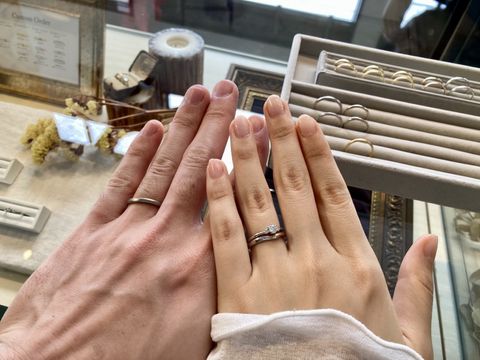 【atelier CraM(アトリエ クラム)の口コミ】 フルオーダーでもセミオーダーでも、自分たちで作ることのできる指輪が沢…