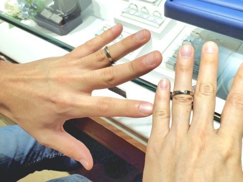 【銀座ダイヤモンドシライシの口コミ】 幅広(3ミリ程度)であること、できればコンビ素材であること、予算30万円ま…