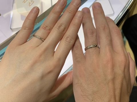 【ティファニー(Tiffany & Co.)の口コミ】 ダイヤが付いた華奢なデザインは以外と少なく、この指輪が一番好みでした…